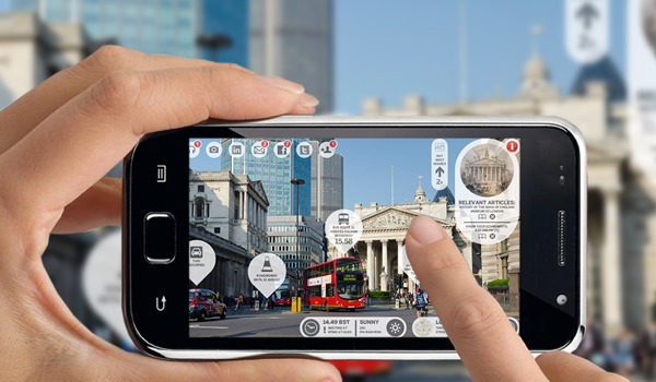 Augmented Reality Tourism Connected Traveller Around the World