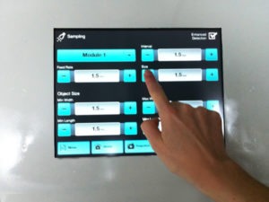 touchscreen interface