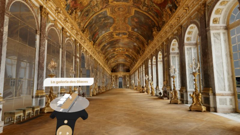 vr tour gratis Palace of Versailles