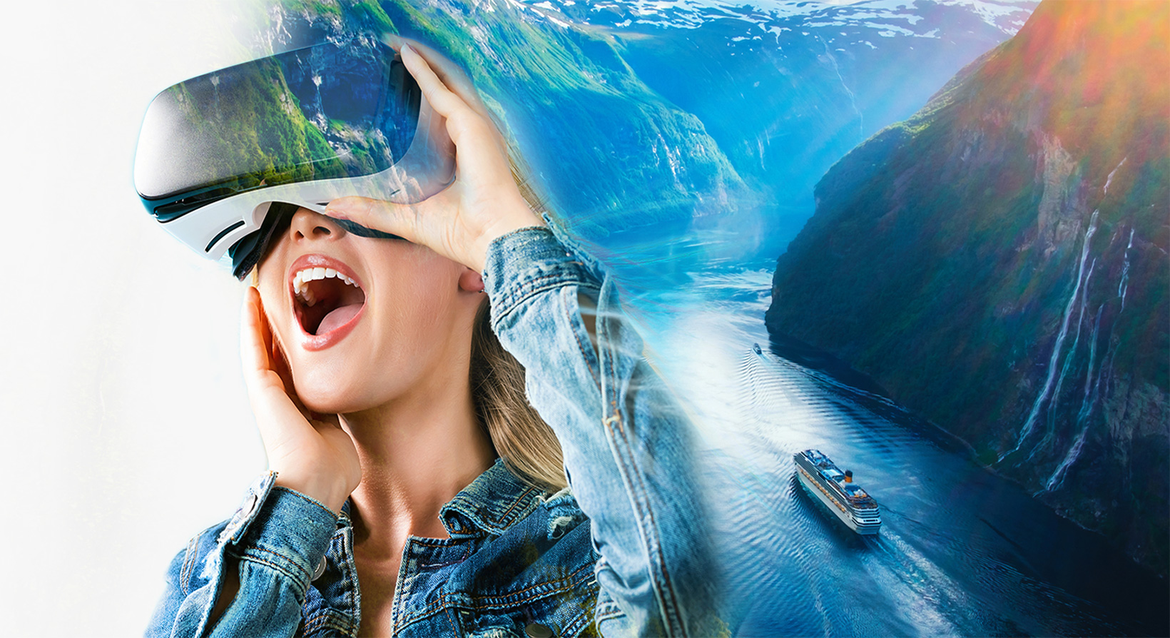 virtual reality headset for travel experiences