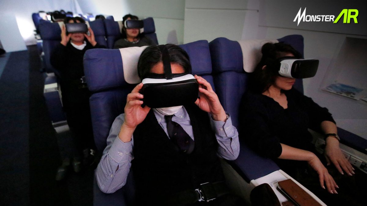 Teknologi VR Dalam Pesawat, Tak Ada Lagi Bosan Saat Penerbangan