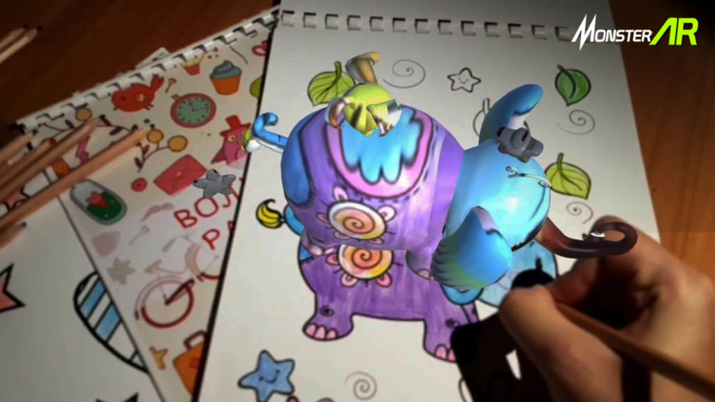 Augmented Reality Coloring